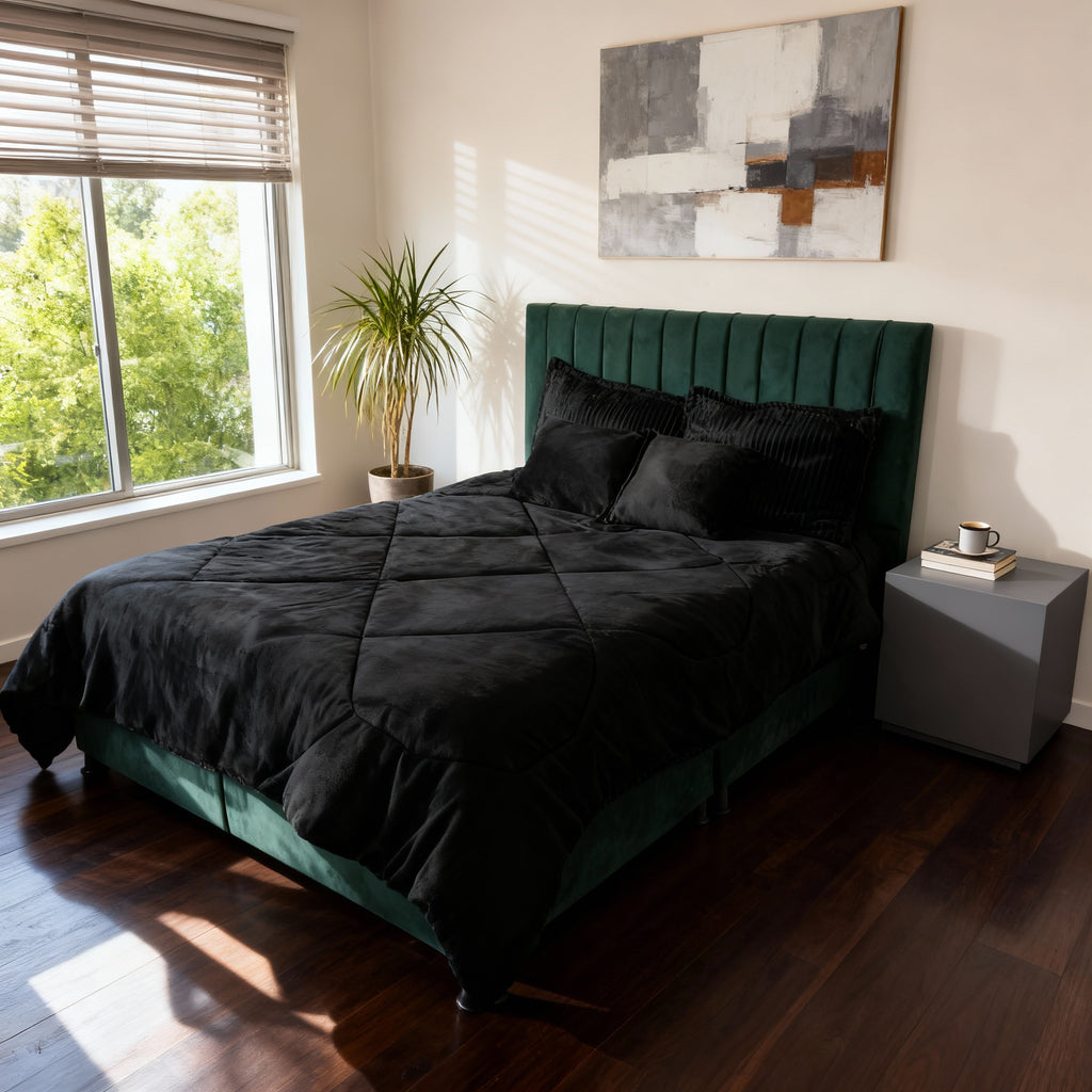 Cubrelecho Royal Doble Faz | Negro