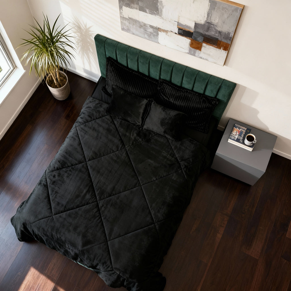 Cubrelecho Royal Doble Faz | Negro
